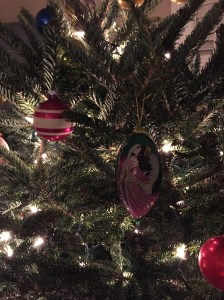 (Photo of my first real tree in years)